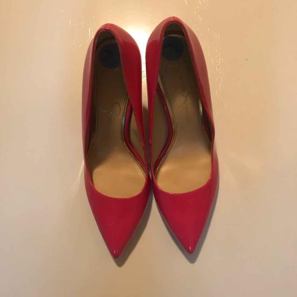 Jessica Simpson Hot Pink Pumps